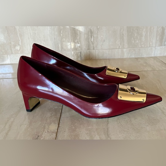 Lawrence Box Heel in Calf leather, Coach - Picture 14 of 14